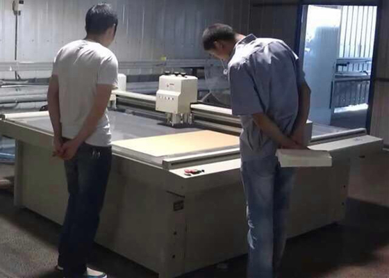 China Pp Corrugated Cnc Cad Sample Maker Cutter Paper Cardboard Cutter Machine supplier